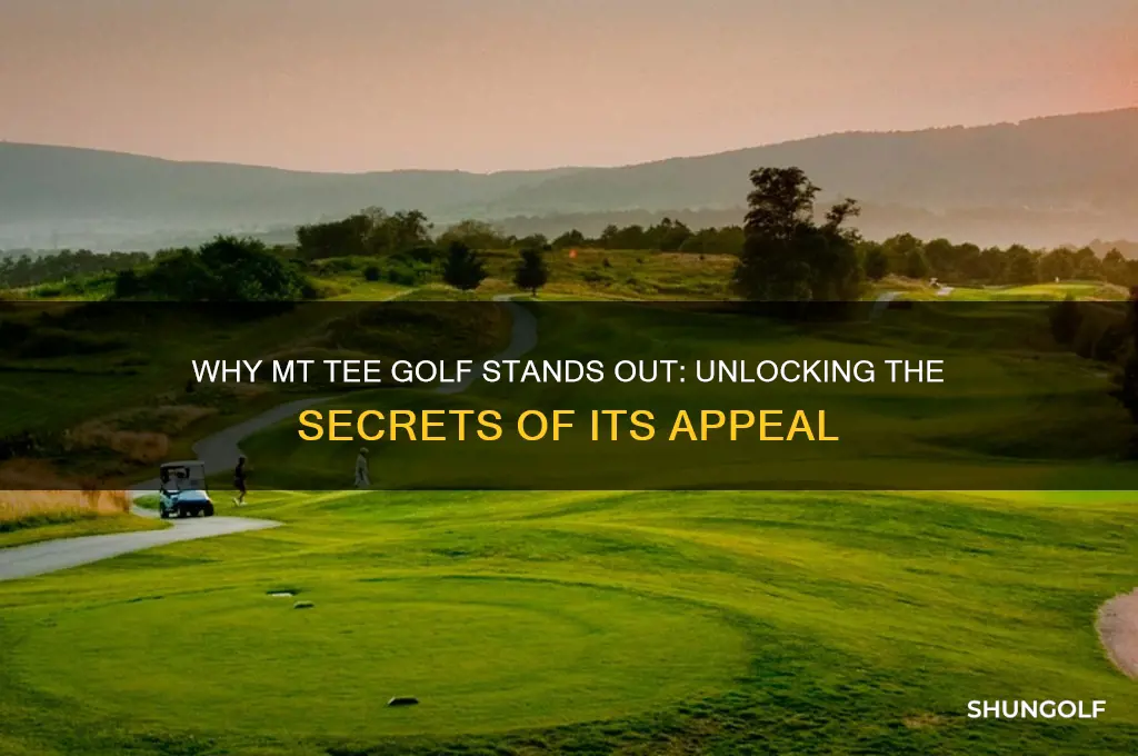 why does mt tee golf