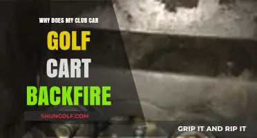 Why Your Club Car Golf Cart Backfires: Common Causes & Fixes