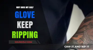 Preventing Golf Glove Tears: Common Causes and Solutions for Durability