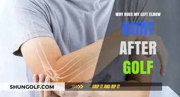 Left Elbow Pain After Golf: Causes, Prevention, and Relief Tips