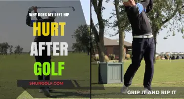 Left Hip Pain After Golf: Causes, Prevention, and Relief Tips