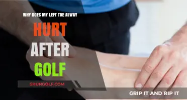 Left Toe Pain After Golf: Causes and Solutions for Persistent Discomfort