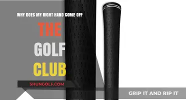 Why Your Right Hand Slips Off the Golf Club: Causes & Fixes