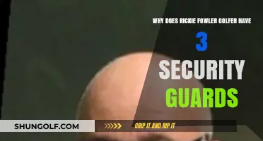 Why Rickie Fowler Needs Three Security Guards on the Golf Course