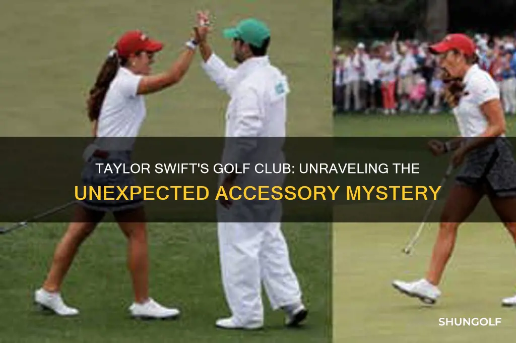 why does taylor swift have a golf club