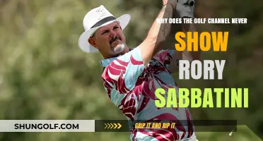The Curious Absence of Rory Sabbatini from The Golf Channel