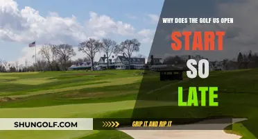 Why the US Open Golf Championship Begins Late: Unveiling the Reasons