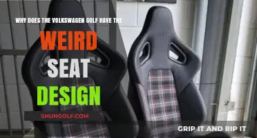 Unraveling the Mystery: Volkswagen Golf's Unique Seat Design Explained