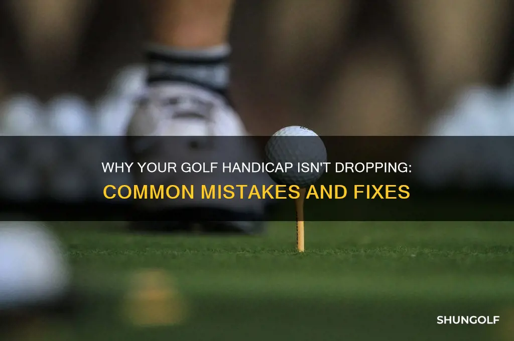why doesnt it seem like my golf handicap goes down