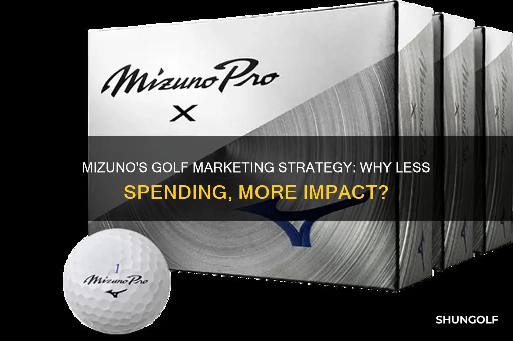 why doesnt mizuno send more on golf