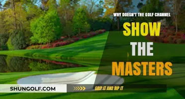 Unveiling the Mystery: Why the Golf Channel Doesn't Broadcast the Masters