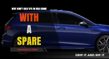 Why US Golf R Models Lack a Spare Tire: Explained