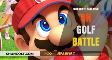 Why Don't I Get a Rush in Golf Battle? Tips to Fix It