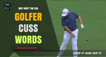 PGA Golfers and Profanity: Unspoken Rules on the Green