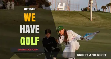 Why Golf Isn't Part of Our Community: Exploring the Absence