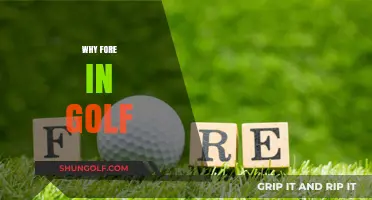 Golf's Fore: What's the Reason?