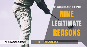 Golf is a Sport: Nine Legitimate Reasons to Prove It