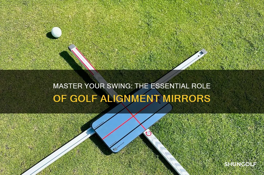 why golf alignment mirror