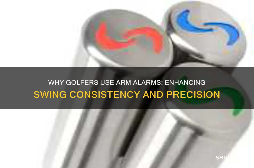 why golf arm alarm