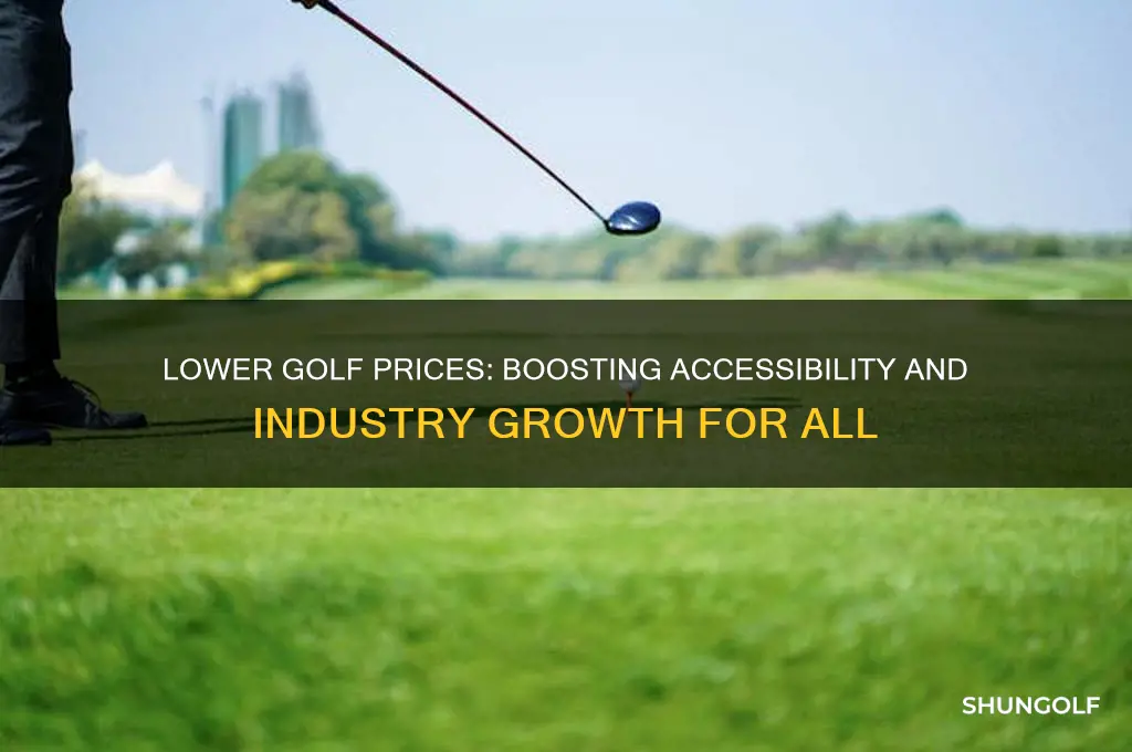 why golf companies should lower prices