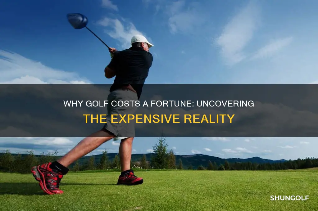 why golf expensive
