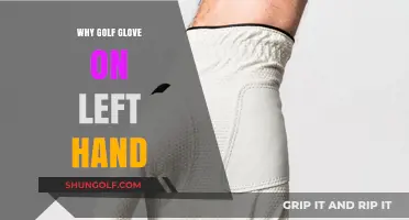 Golf Gloves: Left Hand Advantage
