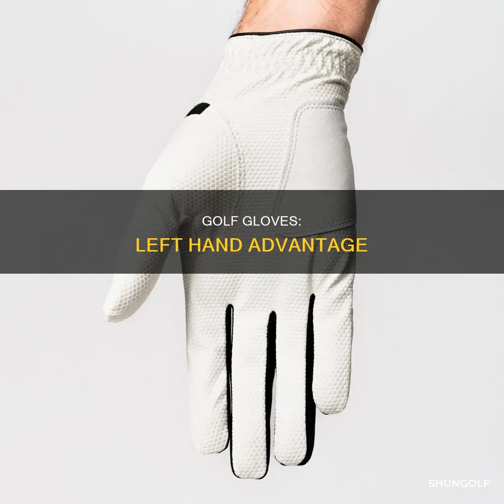 why golf glove on left hand
