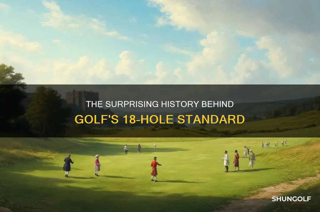why golf has 18 holes