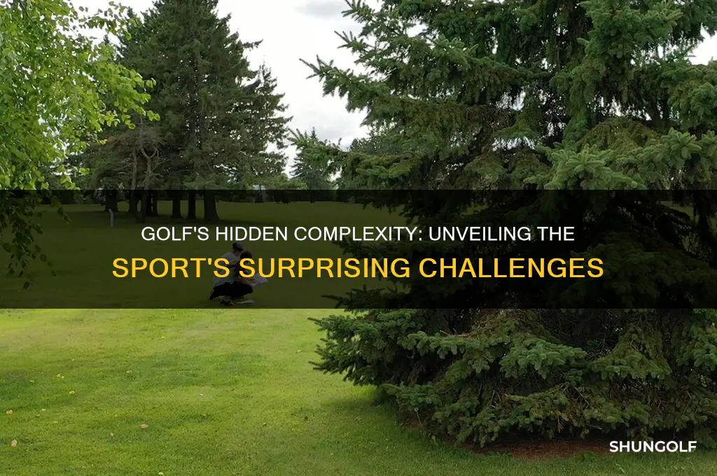 why golf is a challengeable sport