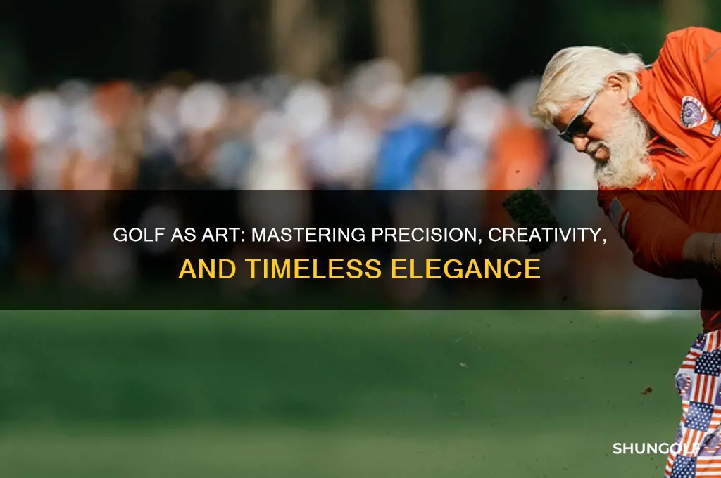 why golf is art