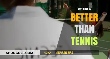 Golf vs. Tennis: Why Golf Offers a Superior Sport Experience