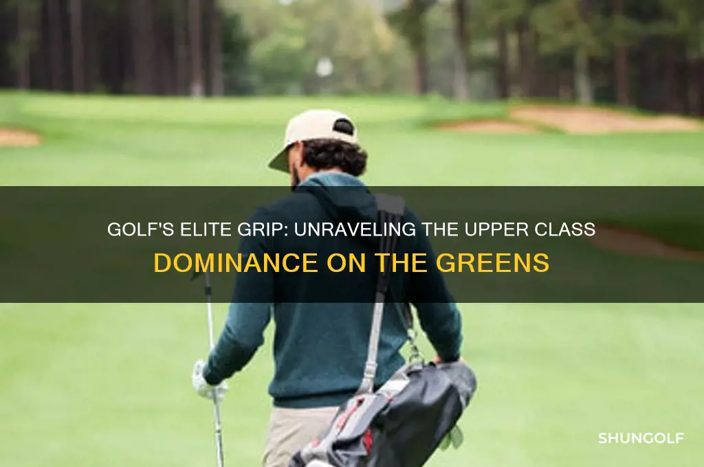 why golf is dominated by the upper class