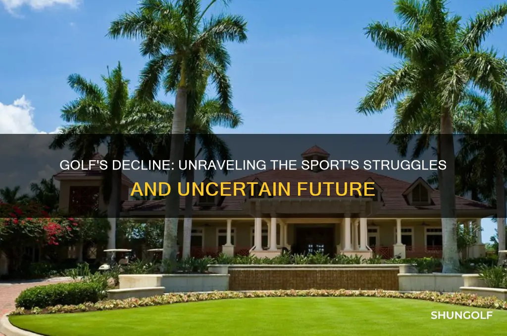 why golf is dying