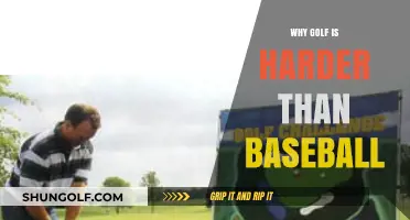 Golf's Precision Challenge: Why It's Harder Than Baseball