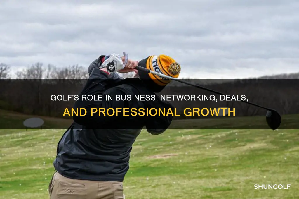 why golf is important in business