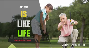 Golf's Lessons: Reflecting Life's Challenges, Patience, and Personal Growth