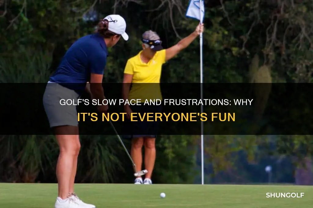 why golf is not fun