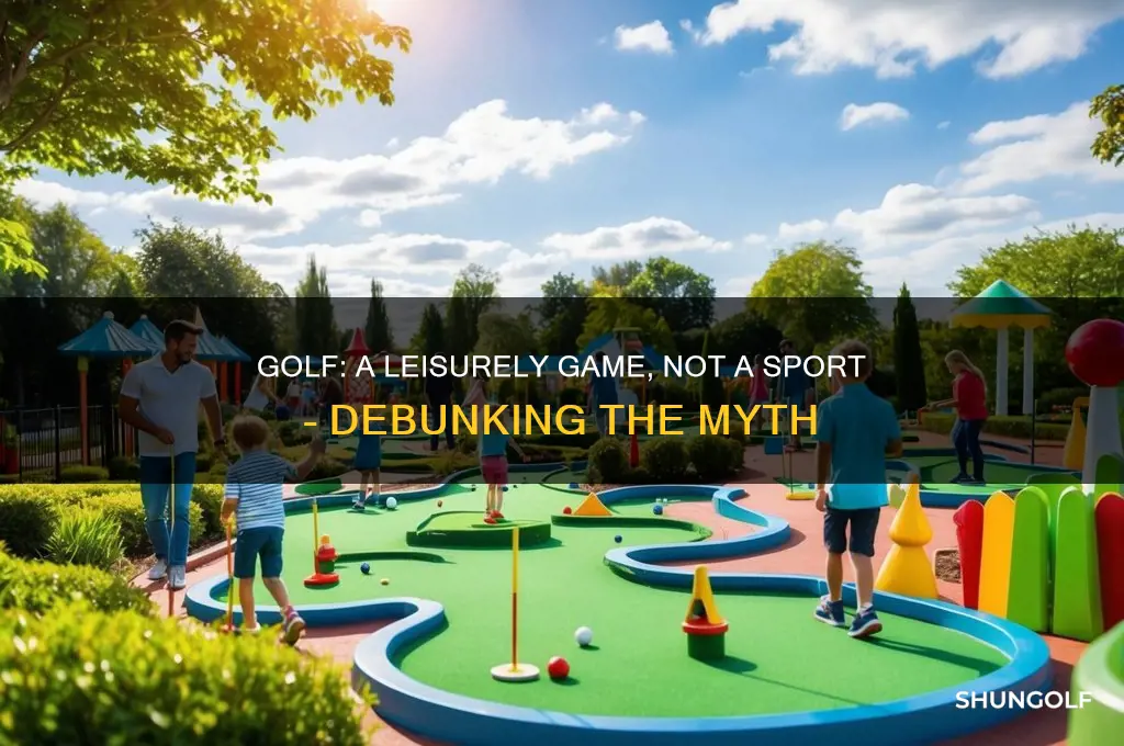why golf isn