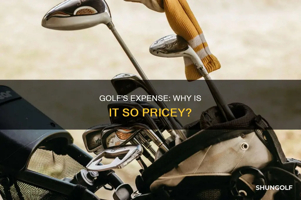 why golf so expensive