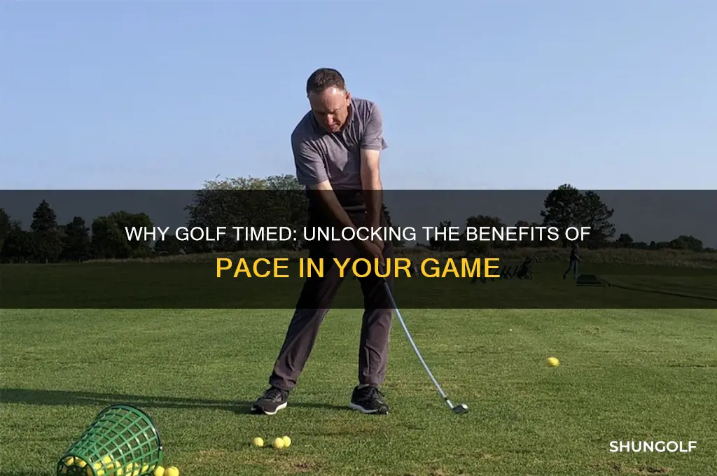 why golf timed