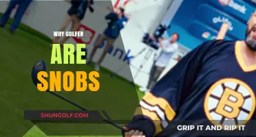 Golf's Elite Attitude: Unraveling the Snobbery on the Greens