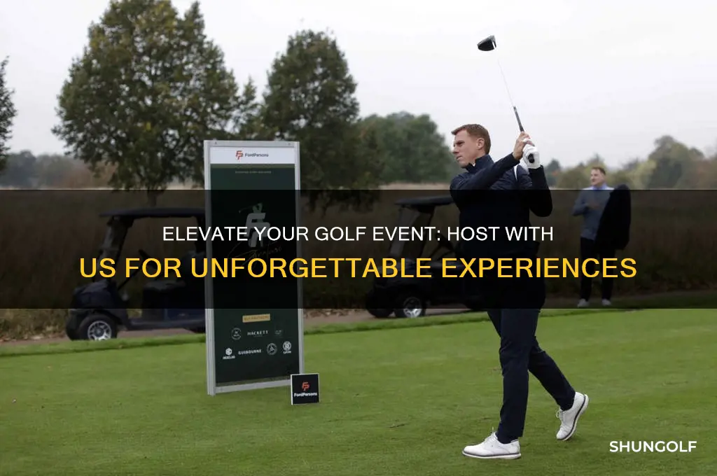 why host your golf event with us