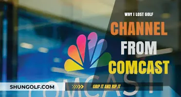 Golf Channel Disappears from Comcast: A Viewer's Frustration
