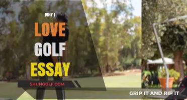Why I Love Golf: A Passionate Essay on the Sport