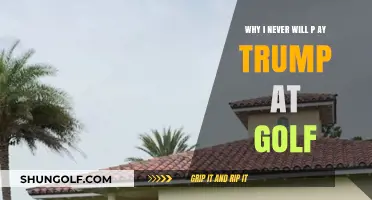 Why I’ll Never Tee Off with Trump: My Golf Stance