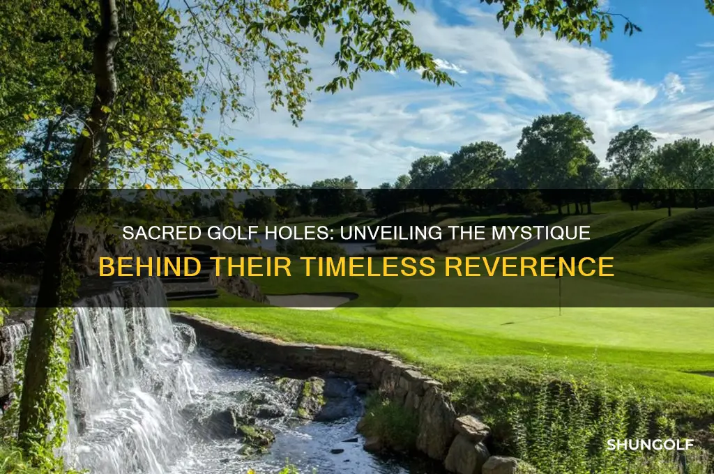 why ia golfer holes sacred