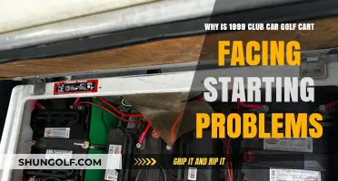 Troubleshooting 1999 Club Car Golf Cart Starting Issues: Common Causes & Fixes