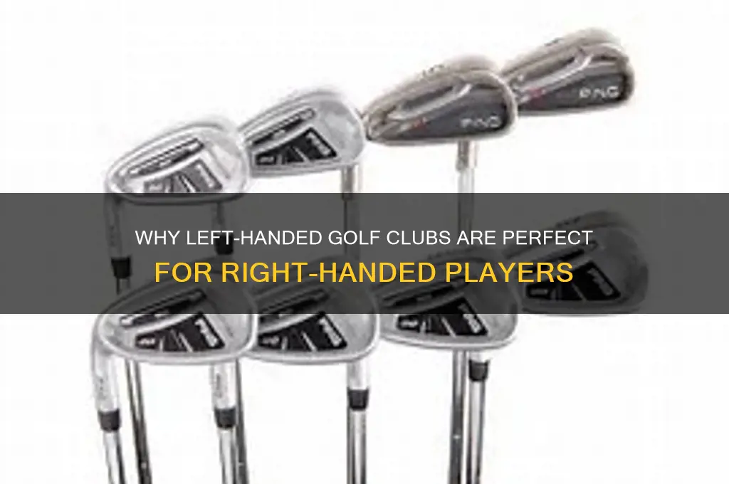 why is a left hand golf club for right hand