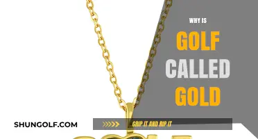 Why Golf is Called 'Gold': Unraveling the Sport's Nickname