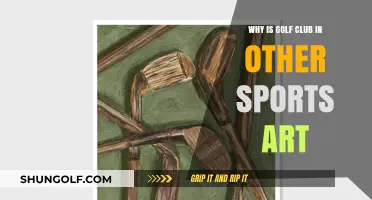 Golf Club's Artistic Influence on Other Sports and Culture